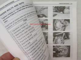 Suzuki GZ125 Service Manual -huolto-ohjekirja