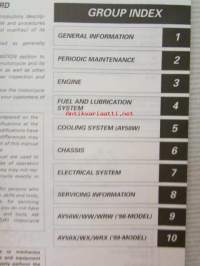 Suzuki AY50 Service Manual -huolto-ohjekirja