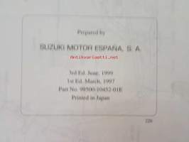 Suzuki AY50 Service Manual -huolto-ohjekirja
