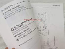 Suzuki AY50 Service Manual -huolto-ohjekirja