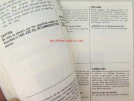 Suzuki GSX1100E/ES/EF Owner&#039;s Manual -omistajan käsikirja