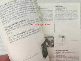 Suzuki GSX1100E/ES/EF Owner&#039;s Manual -omistajan käsikirja