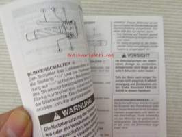 Suzuki GSF1200/S Fahrerhandbuch -omistajan käsikirja