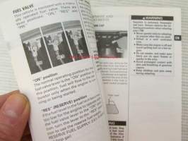 Suzuki LT80 Owner&#039;s Manual -omistajan käsikirja