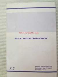 Suzuki LT80 Owner&#039;s Manual -omistajan käsikirja