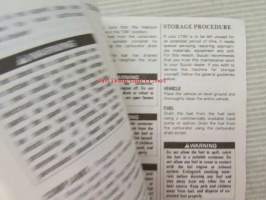 Suzuki LT80 Owner&#039;s Manual -omistajan käsikirja