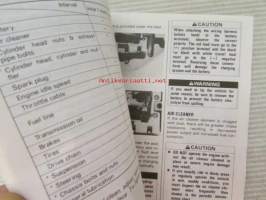 Suzuki LT80 Owner&#039;s Manual -omistajan käsikirja