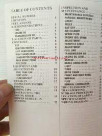 Suzuki LT80 Owner&#039;s Manual -omistajan käsikirja