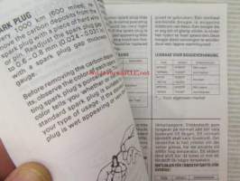Suzuki TS50XK Owner&#039;s Manual -omistajan käsikirja
