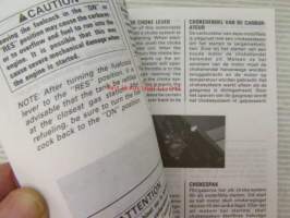 Suzuki TS50XK Owner&#039;s Manual -omistajan käsikirja