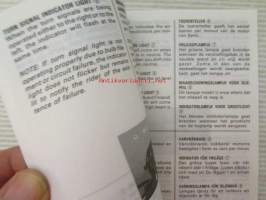 Suzuki TS50XK Owner&#039;s Manual -omistajan käsikirja
