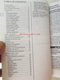Suzuki VL1500 Owner´s manual -käyttöohjekirja