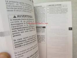 Suzuki VL1500 Owner´s manual -käyttöohjekirja