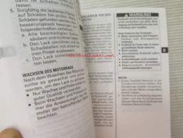 Suzuki VL1500 Owner´s manual -käyttöohjekirja