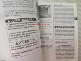 Suzuki VL1500 Owner´s manual -käyttöohjekirja