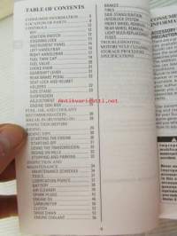 Suzuki VZ800 Owner´s manual -käyttöohjekirja