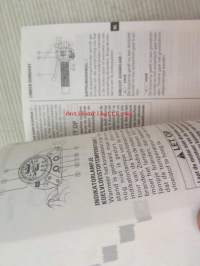 Suzuki VZ800 Owner´s manual -käyttöohjekirja