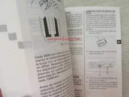 Suzuki VZ800 Owner´s manual -käyttöohjekirja