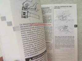 Suzuki VZ800 Owner´s manual -käyttöohjekirja