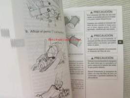 Suzuki VZ800 Owner´s manual -käyttöohjekirja