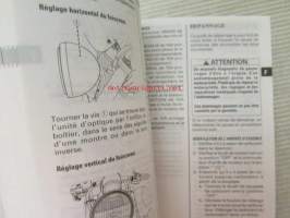 Suzuki VZ800 Owner´s manual -käyttöohjekirja