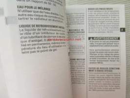 Suzuki VZ800 Owner´s manual -käyttöohjekirja