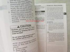 Suzuki VZ800 Owner´s manual -käyttöohjekirja