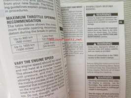 Suzuki VZ800 Owner´s manual -käyttöohjekirja
