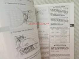 Suzuki GSX750 Owner´s manual -käyttöohjekirja