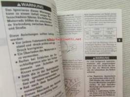 Suzuki GSX750 Owner´s manual -käyttöohjekirja