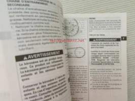 Suzuki GSX750 Owner´s manual -käyttöohjekirja