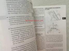 Suzuki GSX750 Owner´s manual -käyttöohjekirja