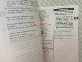 Suzuki GSX750 Owner´s manual -käyttöohjekirja