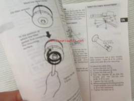 Suzuki GSX750 Owner´s manual -käyttöohjekirja