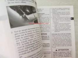 Suzuki SV650/S Owner´s manual -käyttöohjekirja