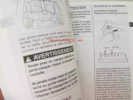Suzuki SV650/S Owner´s manual -käyttöohjekirja