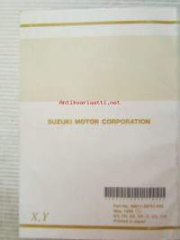 Suzuki SV650/S Owner´s manual -käyttöohjekirja