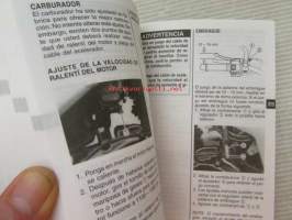 Suzuki GS500E Owner´s manual -käyttöohjekirja