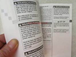 Suzuki GS500E Owner´s manual -käyttöohjekirja