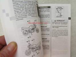 Suzuki GS500E Owner´s manual -käyttöohjekirja