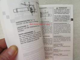 Suzuki GS500E Owner´s manual -käyttöohjekirja