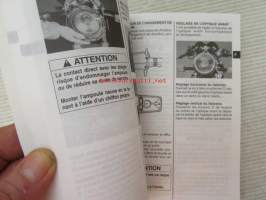 Suzuki GS500E Owner´s manual -käyttöohjekirja