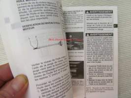 Suzuki GS500E Owner´s manual -käyttöohjekirja