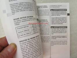 Suzuki GS500E Owner´s manual -käyttöohjekirja