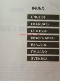 Suzuki GS500E Owner´s manual -käyttöohjekirja