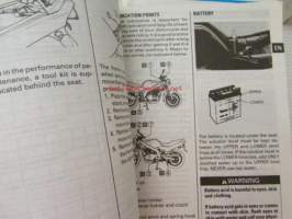 Suzuki GS500E Owner´s manual -käyttöohjekirja