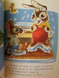 Acke Anka och hans vänner - Gyllene bok 11- Illustrator Richard Scarry