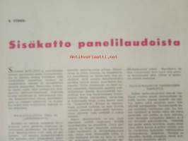 Taitaja 1962 nr 3 - Laiskuri lepotuoli, Liinavaatekaappi, Retkipöytä laukussa, Zeppeliini, TAI-vene poikien  kesävene, Pienoisakku, Käsimankeli, Kirjoitustuoli,