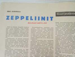 Taitaja 1962 nr 3 - Laiskuri lepotuoli, Liinavaatekaappi, Retkipöytä laukussa, Zeppeliini, TAI-vene poikien  kesävene, Pienoisakku, Käsimankeli, Kirjoitustuoli,