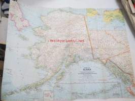 State of Alaska 1959 -kartta